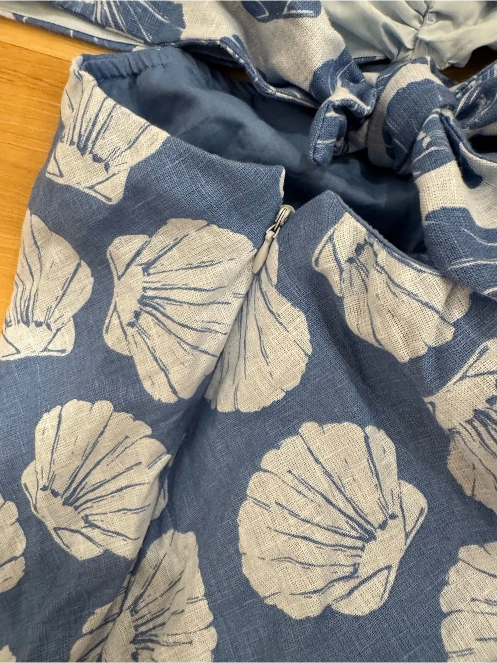 NWT Abercrombie & Fitch Blue Cut Out Vacation Maxi Dress Shells XXL